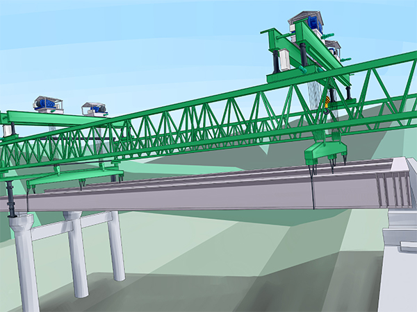 <b>浙江绍兴架桥机租赁厂家双悬臂式架桥机价格</b>